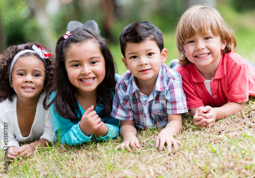 Photo: Happy group of kids Happy group of kids