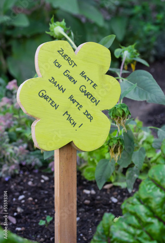 Photo: Audruck der Freude am eigenem Garten Audruck der Freude am eigenem Garten