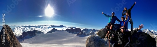 Instant Collection: climber on top of a mountain climber on top of a mountain
