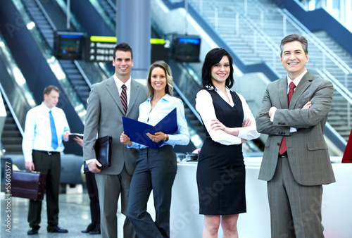 Photo: Business team. Business team.