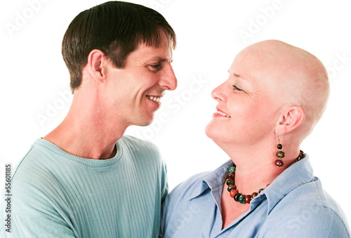 Photo: Cancer Patient and Husband In Love Cancer Patient and Husband In Love