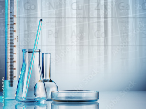 Photo: Laboratory glassware Laboratory glassware