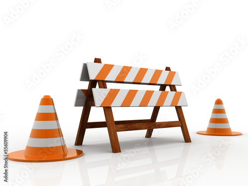 Illustration: Under construction concept Under construction concept