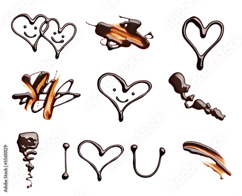Photo: chocolate heart love valentine day chocolate heart love valentine day