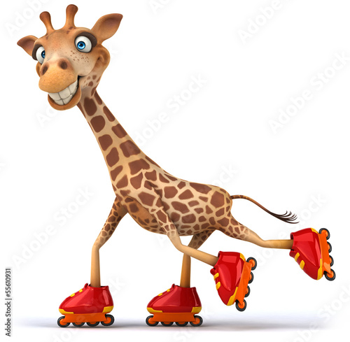 Illustration: Fun giraffe Fun giraffe