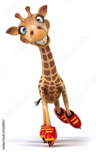 Illustration: Fun giraffe Fun giraffe