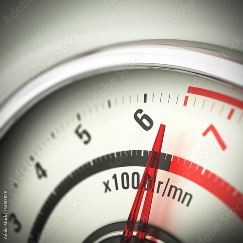 Illustration: Limit Engine Speed - Rev Counter Limit Engine Speed - Rev Counter