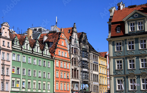 Photo: Historische Fassaden in Wroclaw Historische Fassaden in Wroclaw