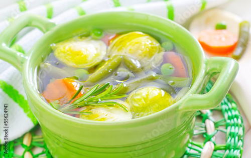 Photo: vegetarian soup vegetarian soup
