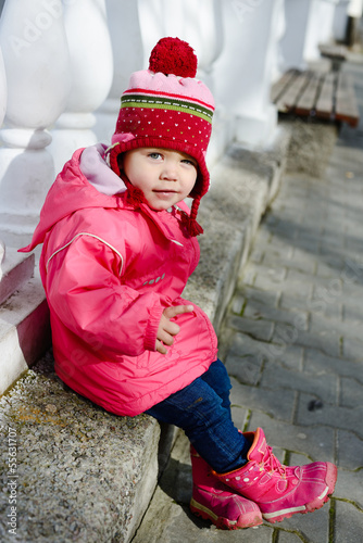 Photo: funny winter toddler funny winter toddler