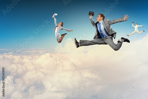 Photo: Successful businesspeople Successful businesspeople