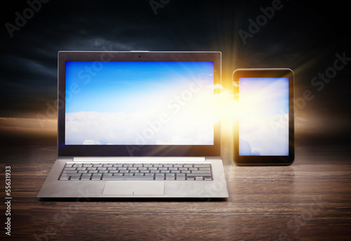 Photo: Business workplace Business workplace