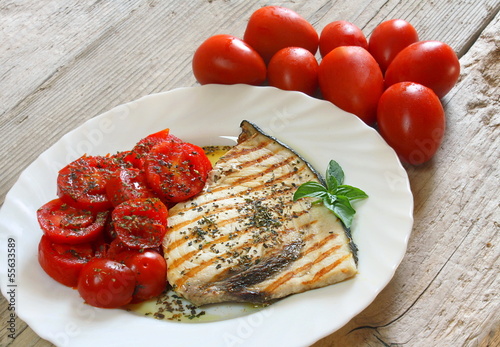 Photo: Pesce spada alla griglia Pesce spada alla griglia