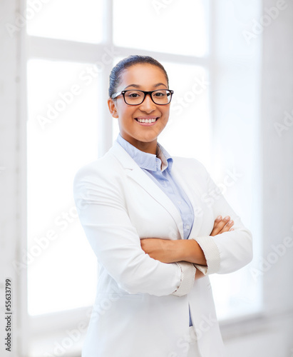 Photo: african businesswoman in office african businesswoman in office