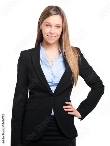 Photo: Smiling businesswoman Smiling businesswoman
