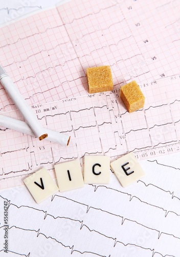 Photo: Vice and your heart health Vice and your heart health