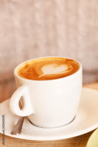 Photo: cup of cappuccino cup of cappuccino