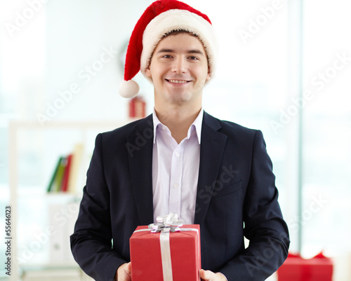 Photo: Giving present Giving present