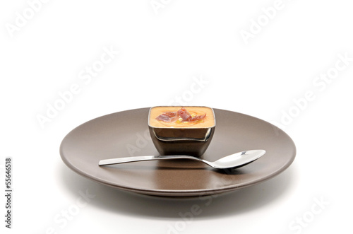 Photo: Salmorejo, andalusian tapa Salmorejo, andalusian tapa