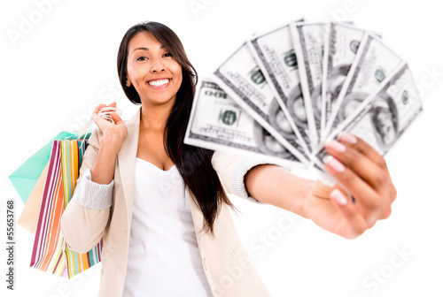 Photo: Happy shopping woman Happy shopping woman