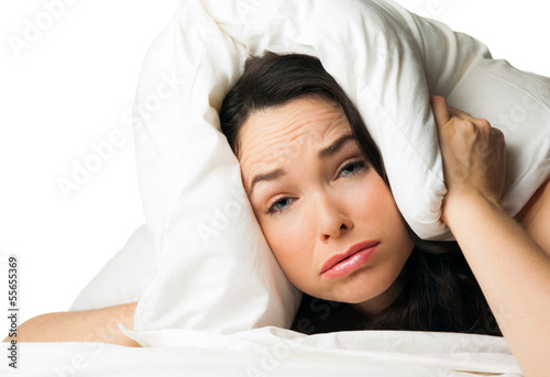 Photo: Tired sleepy woman Tired sleepy woman