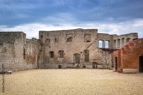 Photo: Ruins of the castle in Kazimierz Dolny at Vistula river, Poland Ruins of the castle in Kazimierz Dolny at Vistula river, Poland