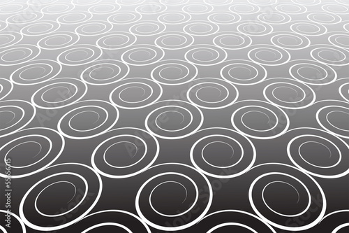 Vector: Abstract textured background. Pattern with spiral elements. Abstract textured background. Pattern with spiral elements.