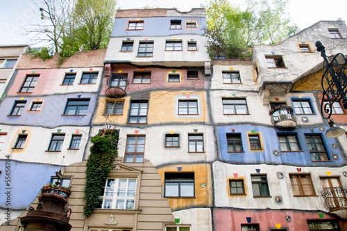 Photo: Hundertwasser house Hundertwasser house