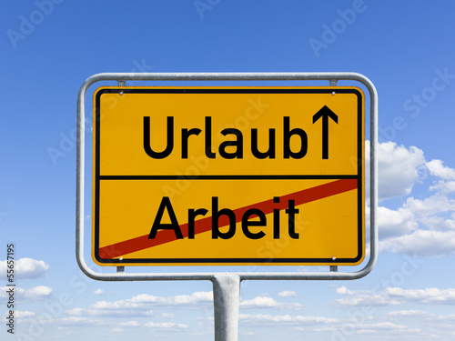 Photo: Wechsel von Arbeit zu Urlaub Wechsel von Arbeit zu Urlaub