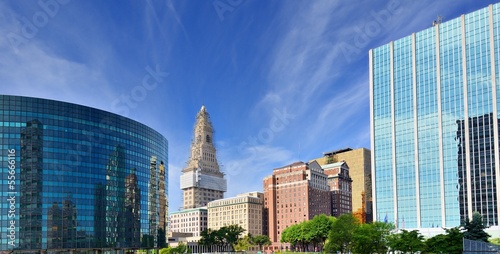 Photo: Downtown Hartford, Connecticut Skyline Downtown Hartford, Connecticut Skyline