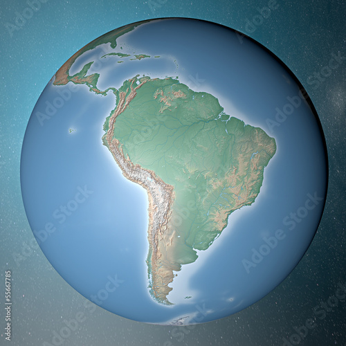 Illustration: Mondo terra globo America Latina Mondo terra globo America Latina