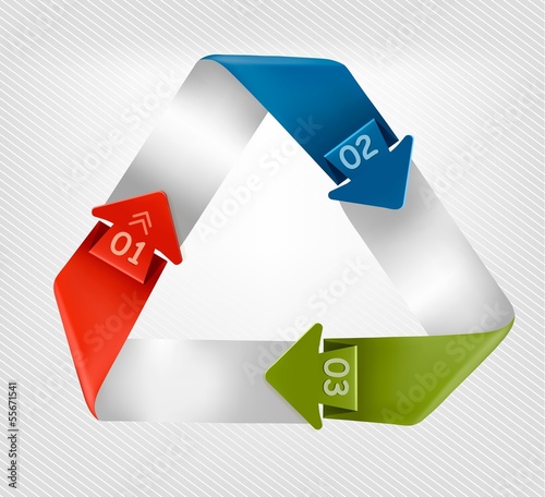 Vector: Info graphics banner with numbers. Modern design template. Vecto Info graphics banner with numbers. Modern design template. Vecto