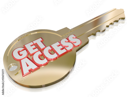 Illustration: Get Access Gold Key Permission Special Clearance Get Access Gold Key Permission Special Clearance