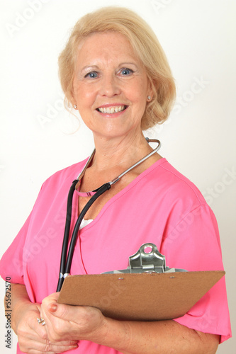 Photo: Friendly nurse Friendly nurse