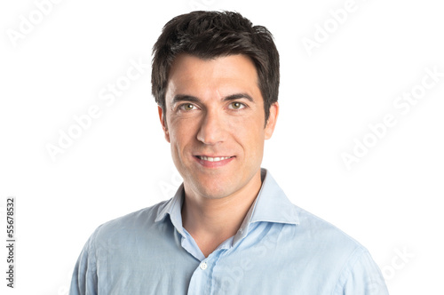 Photo: Portrait Of Happy Young Man Portrait Of Happy Young Man