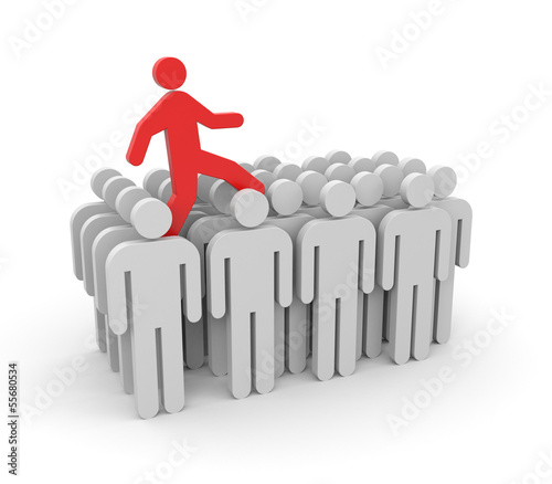 Illustration: Standing out from the crowd Standing out from the crowd