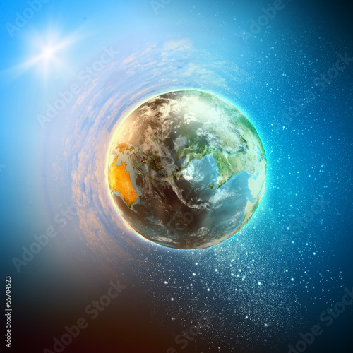 Photo: Earth planet Earth planet