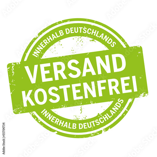 Vector: grünes Siegel Versandkostenfrei grünes Siegel Versandkostenfrei