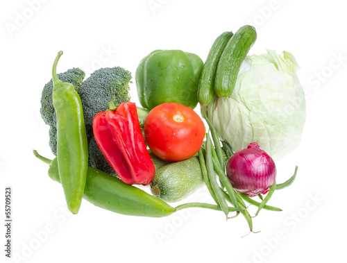 Photo: Assorted vegetables. Assorted vegetables.