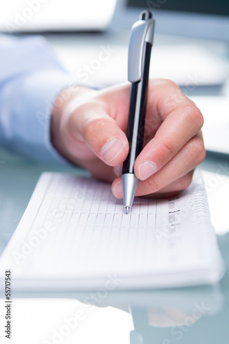 Photo: notizen im meeting notizen im meeting