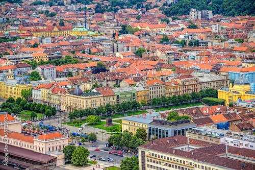 Photo: King Tomislav square in Zagreb. Croatia King Tomislav square in Zagreb. Croatia