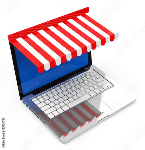 Illustration: Der online Kiosk Der online Kiosk