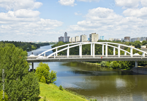 Photo: Moscow, Horoshevskiy bridge Moscow, Horoshevskiy bridge