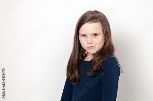 Photo: Pouting Girl Pouting Girl