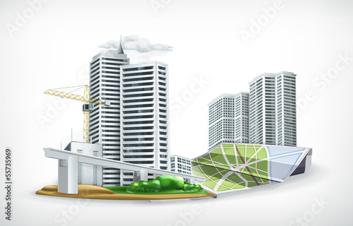 Vector: City vector illustration City vector illustration