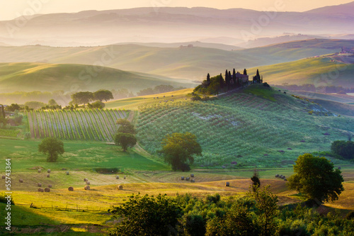 Photo: Val d'Orcia, Toscana Val d'Orcia, Toscana