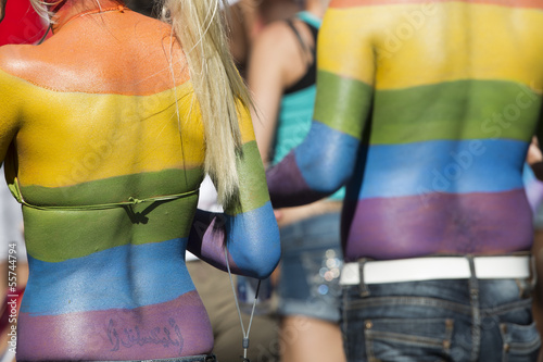 Photo: Gay Pride rainbow peace flag Gay Pride rainbow peace flag