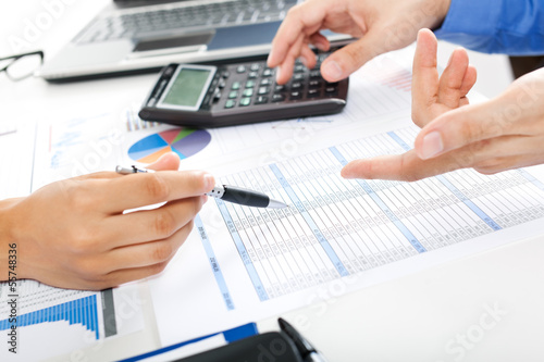 Photo: Business accounting Business accounting