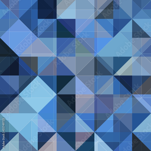 Vector: Abstract geometry blue vector grunge background Abstract geometry blue vector grunge background