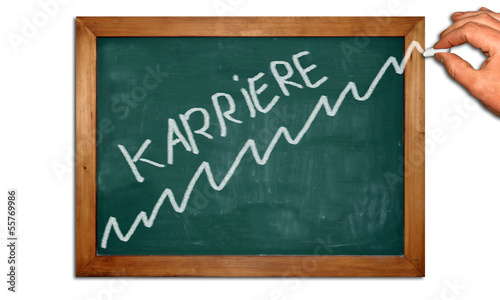 Illustration: Kreidetafel II - Karriere Kreidetafel II - Karriere